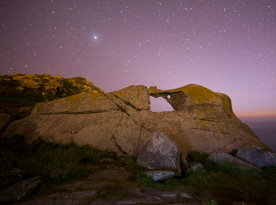 Observación estrellas Cíes